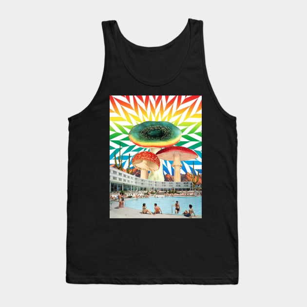 Hotel Psychedelia Tank Top by leafandpetaldesign